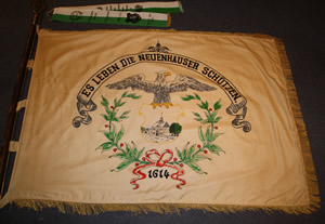 Nachbildung der Vereinsfahne 1901